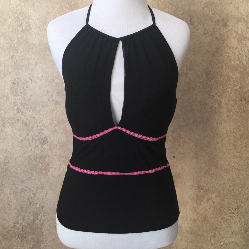 Victorias Secret Moda Keyhole Halter Too Tank S